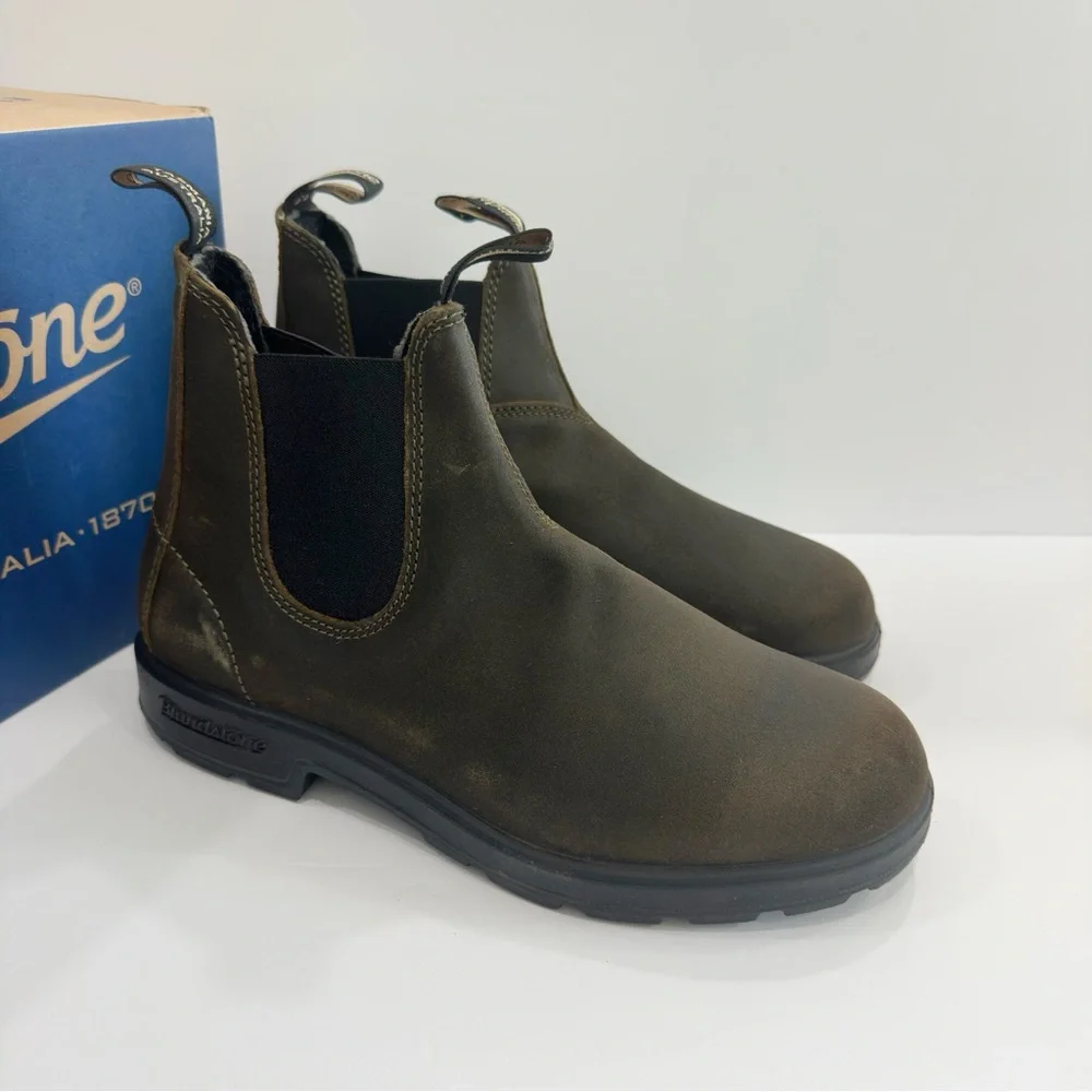 Blundstone 1615 Men’s Suede Leather Chelsea Ankle Boots